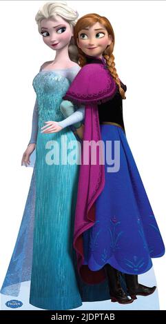 ELSA,ANNA, GEFROREN, 2013, Stockfoto