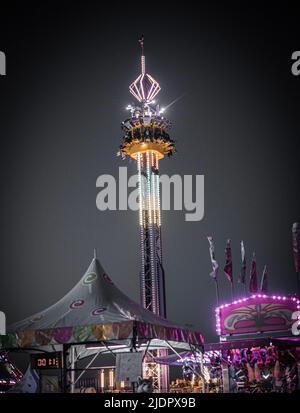 Bild vom Windsor Riverfront Carnival von World Finest Shows Stockfoto