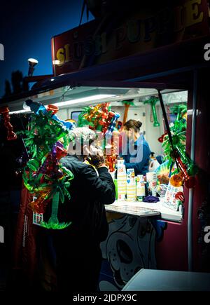 Bild vom Windsor Riverfront Carnival von World Finest Shows Stockfoto