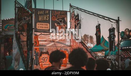 Bild vom Windsor Riverfront Carnival von World Finest Shows Stockfoto