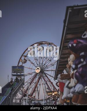 Bild vom Windsor Riverfront Carnival von World Finest Shows Stockfoto