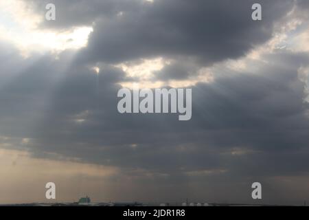 Wunderschöne Landschaftsaufnahmen in Sri Lanka Stockfoto