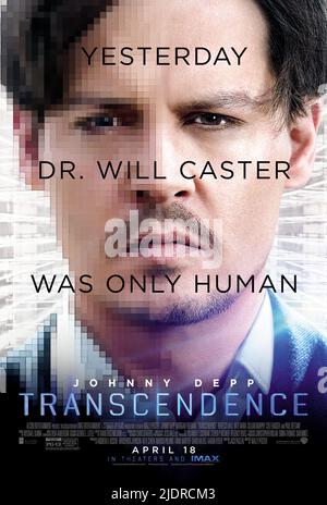 JOHNNY DEPP in TRANSZENDENZ (2014), Regie WALLY PFISTER. Kredit: ALCON ENTERTAIMENT / Album Stockfoto