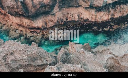 Angel Billabong, Nusa Penida, Bali, Indonesien Stockfoto