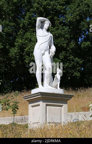 Bacchus (Replik), Paunshill Park, Cobham, Surrey, England, Großbritannien, Großbritannien, Europa Stockfoto