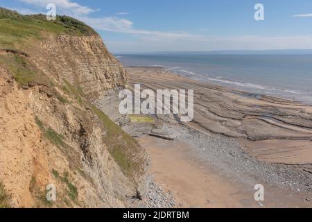 Temple Bay, Dunraven Park, Southerndown. Bitte Kredit: Phillip Roberts Stockfoto