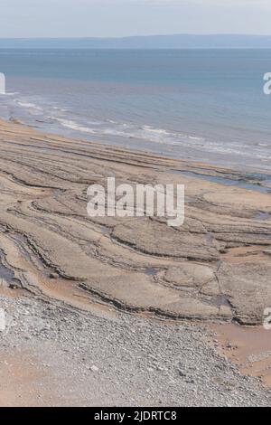 Temple Bay, Dunraven Park, Southerndown. Bitte Kredit: Phillip Roberts Stockfoto