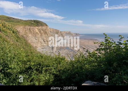 Temple Bay, Dunraven Park, Southerndown. Bitte Kredit: Phillip Roberts Stockfoto