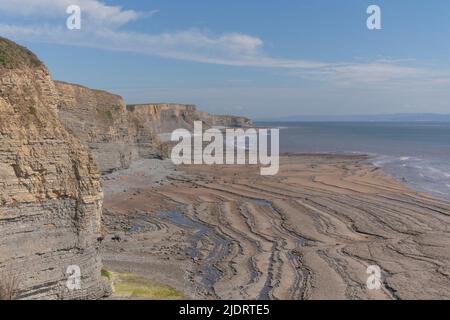 Temple Bay, Dunraven Park, Southerndown. Bitte Kredit: Phillip Roberts Stockfoto