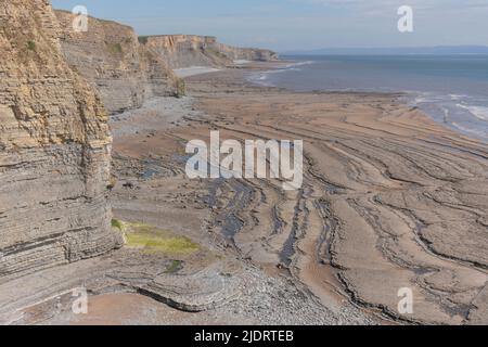 Temple Bay, Dunraven Park, Southerndown. Bitte Kredit: Phillip Roberts Stockfoto