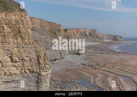 Temple Bay, Dunraven Park, Southerndown. Bitte Kredit: Phillip Roberts Stockfoto