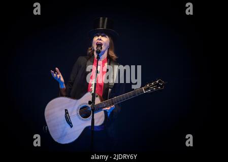 Suzanne Vaga in der Philharmonic Hall, Liverpool Stockfoto