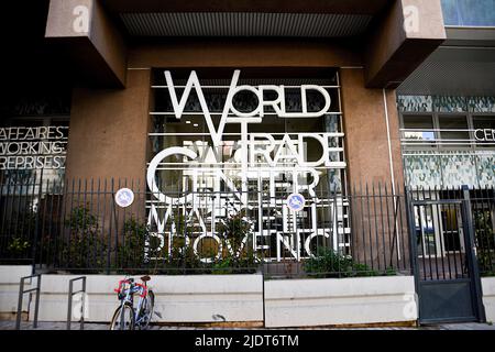 Marseille, Frankreich. 09.. Juni 2022. Blick auf das World Trade Center Marseille Provence. (Foto von Gerard Bottino/SOPA Images/Sipa USA) Quelle: SIPA USA/Alamy Live News Stockfoto