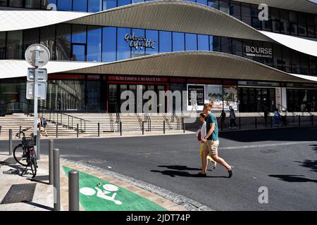 Marseille, Frankreich. 09.. Juni 2022. Blick auf die Galerien Lafayette in Marseille. (Foto von Gerard Bottino/SOPA Images/Sipa USA) Quelle: SIPA USA/Alamy Live News Stockfoto