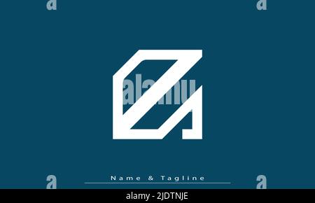 Alphabet Buchstaben Initialen Monogramm Logo DS , SD Stock Vektor