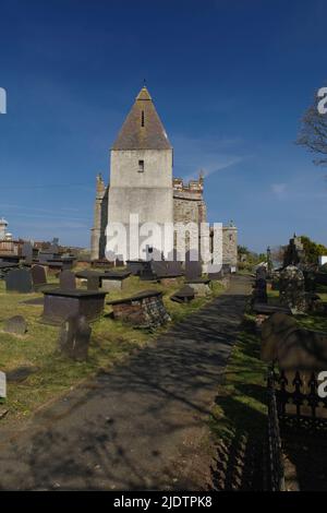 Llaneilian Church, Llaneilian, Amlwch, Anglesey, North Wales. Stockfoto