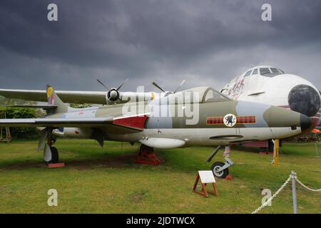 Hawker Hunter F6A, XF382, , Midland Air Museum, Coventry, Stockfoto