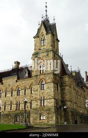 WESTERN Departmental Building, Édifice administratif de l'ouest, West Block, Parliament Hill, Ottawa, Ontario, Provinz, Kanada, Nordamerika Stockfoto