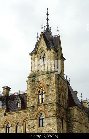 WESTERN Departmental Building, Édifice administratif de l'ouest, West Block, Parliament Hill, Ottawa, Ontario, Provinz, Kanada, Nordamerika Stockfoto