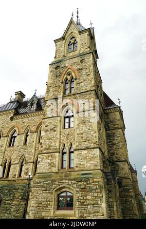 WESTERN Departmental Building, Édifice administratif de l'ouest, West Block, Parliament Hill, Ottawa, Ontario, Provinz, Kanada, Nordamerika Stockfoto