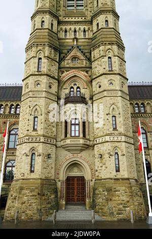 WESTERN Departmental Building, Édifice administratif de l'ouest, West Block, Parliament Hill, Ottawa, Ontario, Provinz, Kanada, Nordamerika Stockfoto