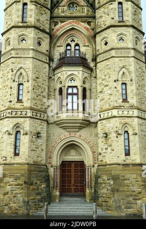 WESTERN Departmental Building, Édifice administratif de l'ouest, West Block, Parliament Hill, Ottawa, Ontario, Provinz, Kanada, Nordamerika Stockfoto