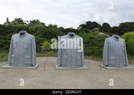 Kiew, Ukraine - 23. Juni 2012: Kiewer Skulpturenprojekt. Legacy Mantle von Sui Jianguo Stockfoto