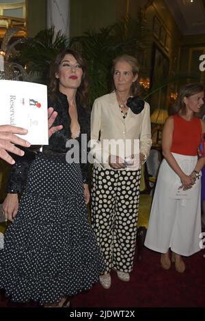 Madrid, Spanien. 23.. Juni 2022. Infantin Elena de Borbon bei den Flamenco Awards während der Simof 2022 in Madrid am Donnerstag, den 23. Juni 2022. Quelle: CORDON PRESS/Alamy Live News Stockfoto