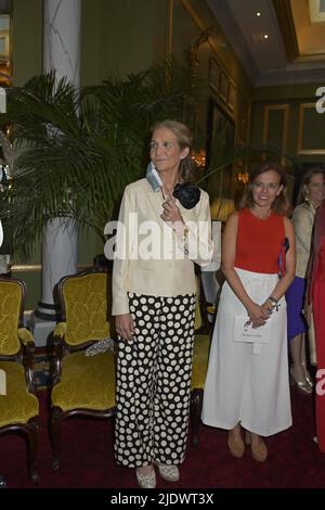 Madrid, Spanien. 23.. Juni 2022. Infantin Elena de Borbon bei den Flamenco Awards während der Simof 2022 in Madrid am Donnerstag, den 23. Juni 2022. Quelle: CORDON PRESS/Alamy Live News Stockfoto