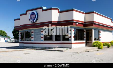 Johnny Be Good Dinner und Drive-Tru in Paris, Ontario, Kanada. Stockfoto