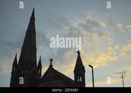 Kirche Im Burley Park Stockfoto