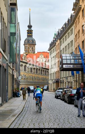 Hilton Dresden Hotel im Stadtzentrum Stockfoto