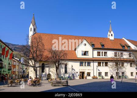 Spitalkirche, Sterzing, Eisacktal, Südtirol, Italien Stockfoto