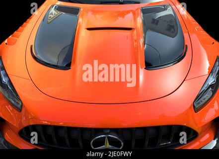 Mercedes-AMG GT Black, Classic Days Berlin, Berlin, Deutschland Stockfoto