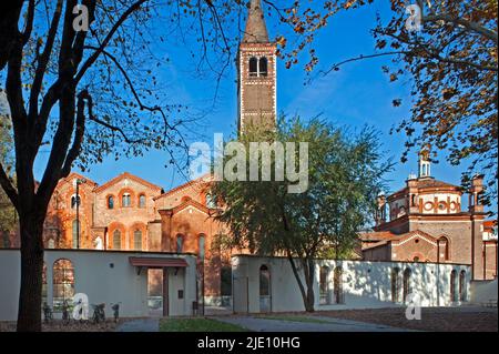 Mailand, Basilika Sant Eustorgio. Stockfoto