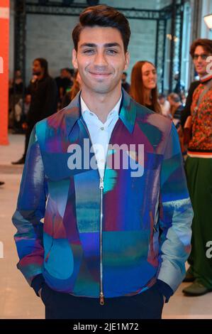 Samuel besucht die Paul Smith Menswear Spring Summer 2023 Show im Rahmen der Paris Fashion Week am 24. Juni 2022 in Paris, Frankreich. Foto von Laurent Zabulon/ABACAPRESS.COM Stockfoto