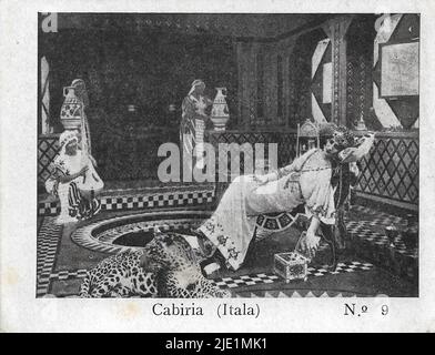 Cabiria (1914) 007 - Italienischer Stummfilm Stockfoto