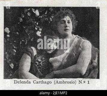 Delenda Carthago! (1914) - Italienischer Stummfilm Stockfoto