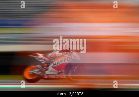 24.. Juni 2022, TT Circuit Assen, Assen, großer Preis der Niederlande 2022, im Bild Stefan Bradl aus Deutschland, Repsol Honda Team Stockfoto