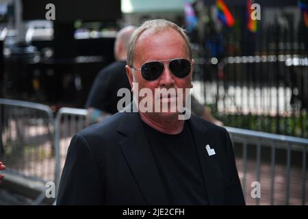 Michael Kors nimmt am 24. Juni 2022 am Stonewall National Monument Visitor Center in New York Teil. Stockfoto