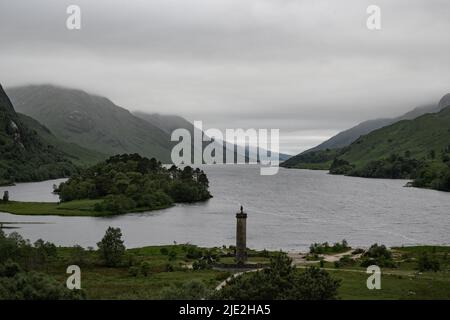 Glenfinnan Monument, Schottland Stockfoto