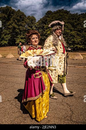 Italien Piemont Turin valentino Park Fest des heiligen Johannes Stockfoto