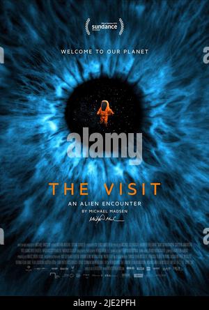 FILMPLAKAT, DER BESUCH: EINE ALIEN-BEGEGNUNG, 2015 Stockfoto