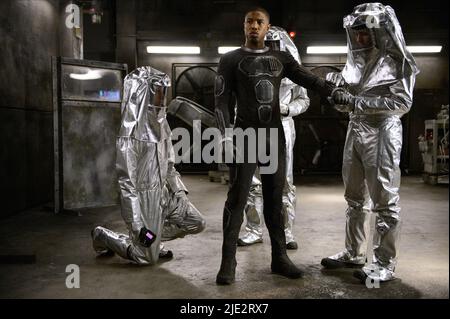 MICHAEL B. JORDAN, FANTASTIC FOUR, 2015 Stockfoto