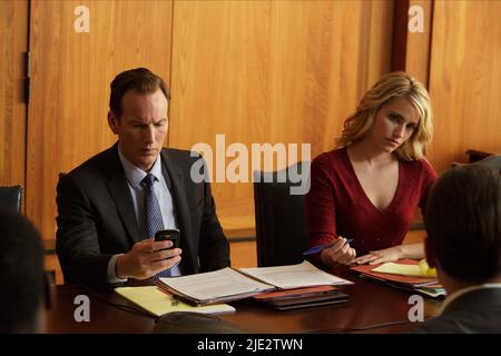 PATRICK WILSON, DIANNA AGRON, Zipper, 2015 Stockfoto