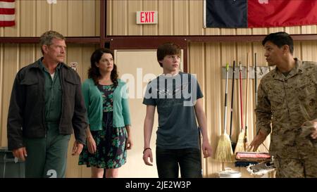 THOMAS HADEN CHURCH, Lauren Graham, JOSH WIGGINS, Jay Hernandez, MAX, 2015 Stockfoto