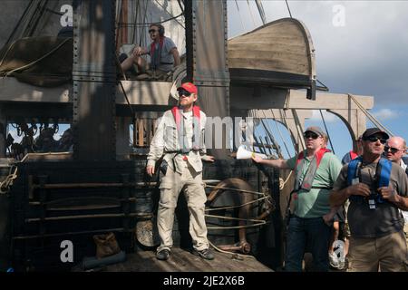 RON HOWARD, Crew, IM HERZEN DES MEERES, 2015 Stockfoto