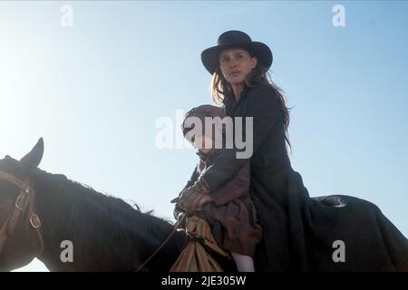 MAISIE MCMASTER, NATALIE PORTMAN, JANE GOT A GUN, 2015 Stockfoto