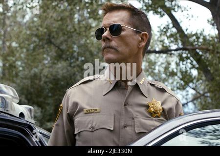 KEVIN BACON, COP CAR, 2015 Stockfoto