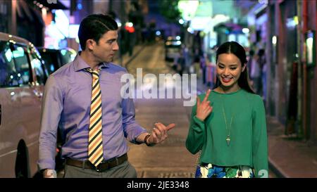BRYAN GREENBERG, JAMIE CHUNG, SCHON MORGEN IN HONGKONG, 2015 Stockfoto